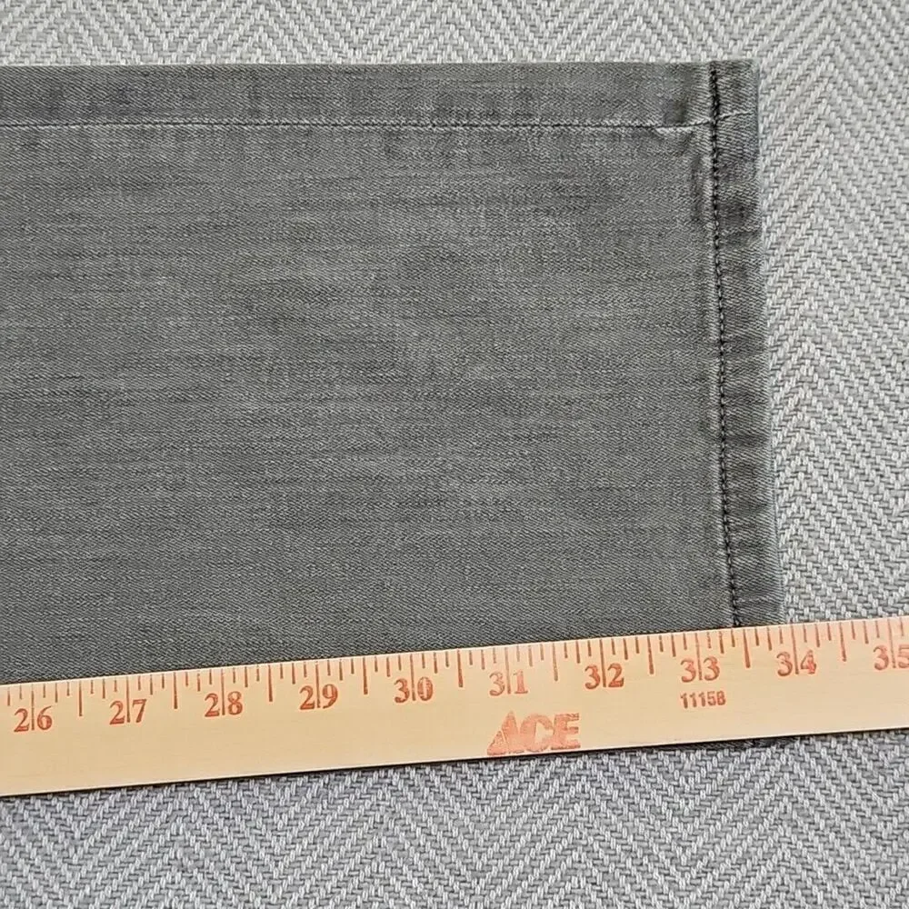 Warp + Weft Ord Jeans Men's W31 L32‎ Chicago Straight Smoke Gray Quiet Luxury